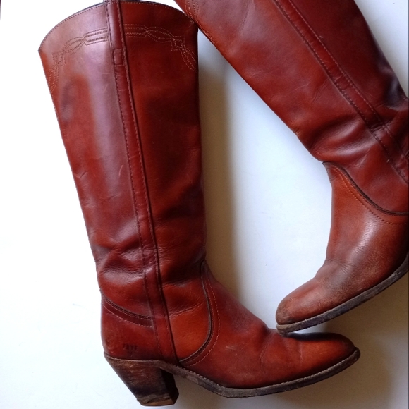 Frye Shoes - Vintage Frye Cowboy Boots